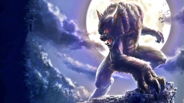 Una rappresentazione del lupo mannaro, terrore di generazioni di bambini (dal web)