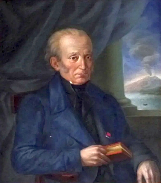 Brindisi, Biblioteca Arcivescovile “A. De Leo”. Ritratto di Teodoro Monticelli del 1844 attribuito a Rocco Bovi