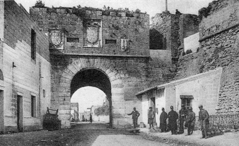 Porta Lecce nel 1912