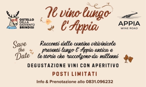 Il vino lungo l'Appia - <em>Racconti di cantine, territori e storie che attraversano i millenni</em>