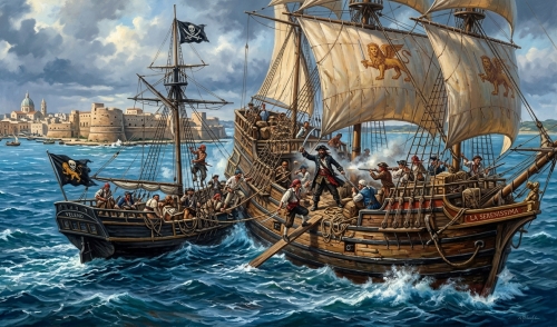 Corsari e pirati tra il XVI e il XIX secolo - <em>Note sparse a cura di Giacomo Carito</em>