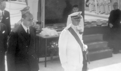 <em>10 giugno 1966</em> - Prima visita ufficiale a Brindisi di Aldo Moro per la giornata della Marina Militare