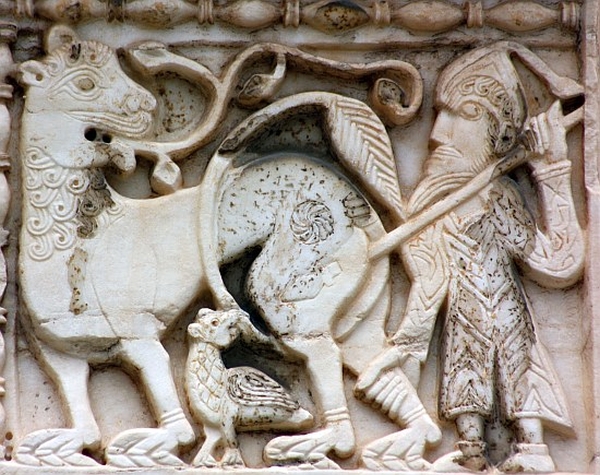 Architrave, metopa di destra