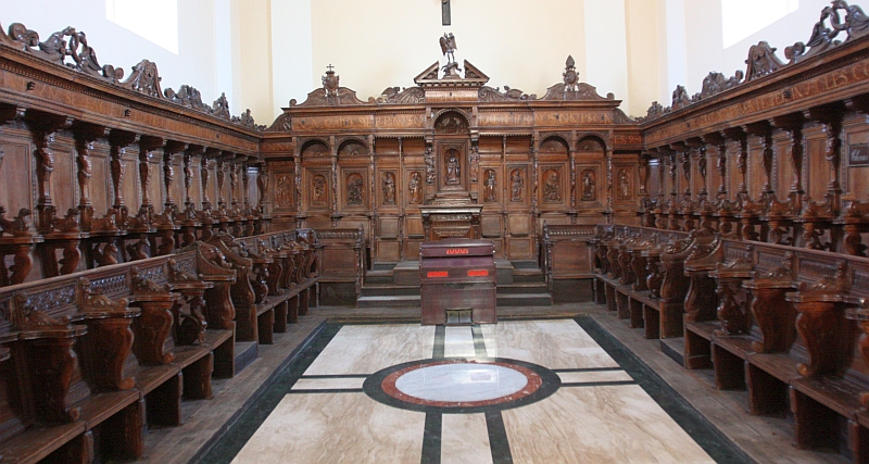 Brindisi. Basilica Cattedrale. Coro dei Canonici