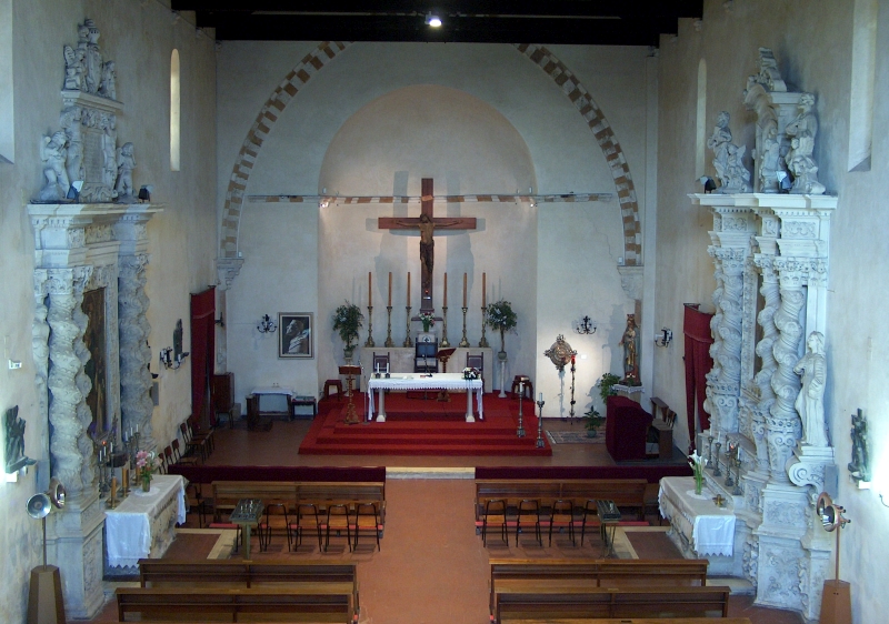 Brindisi. Chiesa del Cristo dei Domenicani. Interno