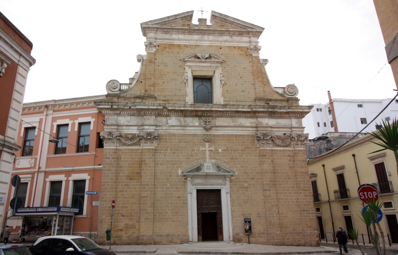 Brindisi. Chiesa di Santa Maria degli Angeli. Esterno