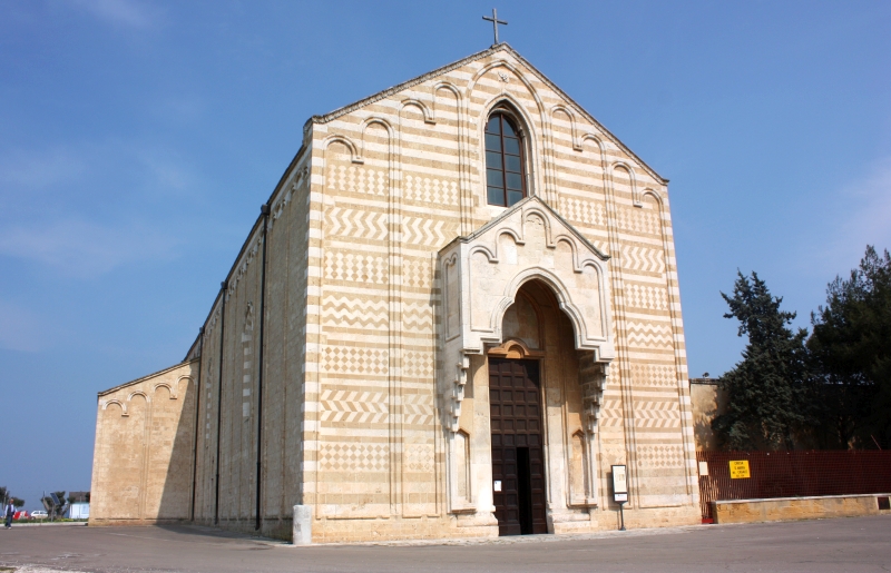 Brindisi. Chiesa di Santa Maria del Casale. Esterno