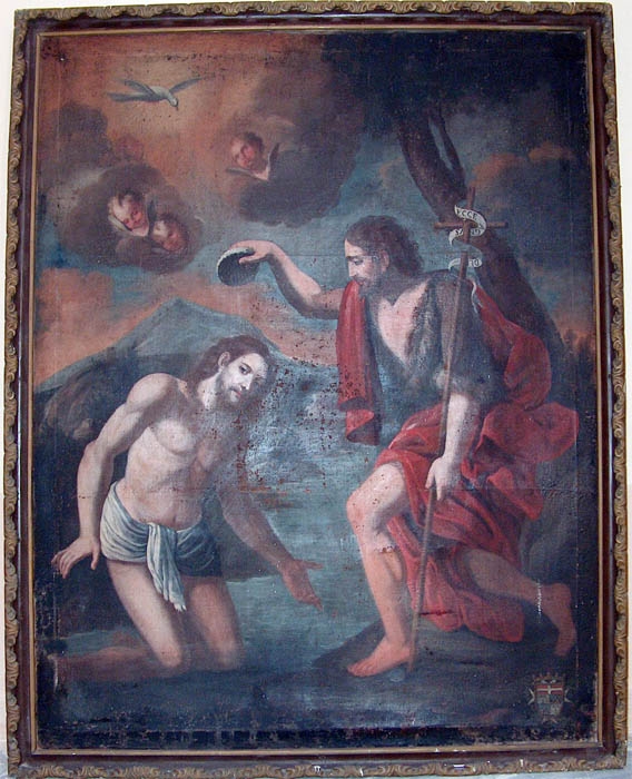 sx: Ignoto meridionale, San Giovanni Battista, XVIII secolo