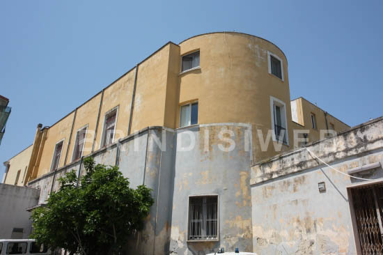 Brindisi, via San Francesco. Abside dell'ex Chiesa di San Francesco di Paola, già di san Giacomo