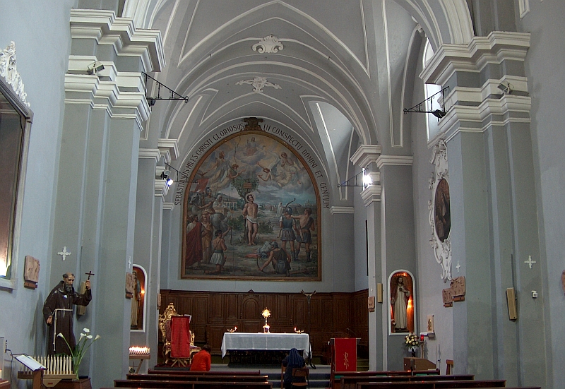 Chiesa di San Sebastiano o delle Anime. Esterno