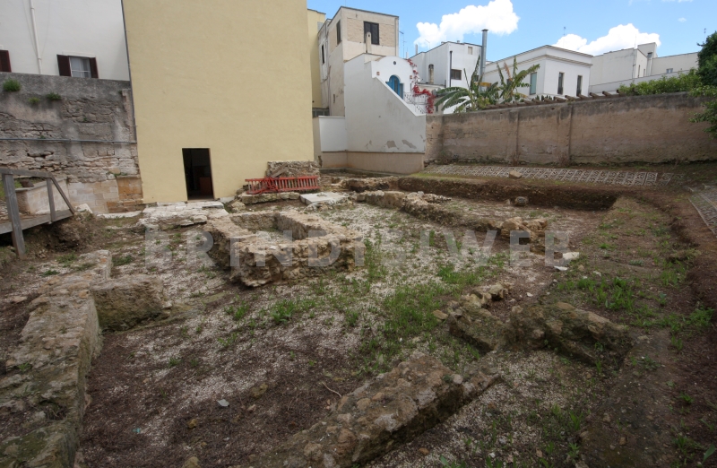 Casa del Turista, area di scavo