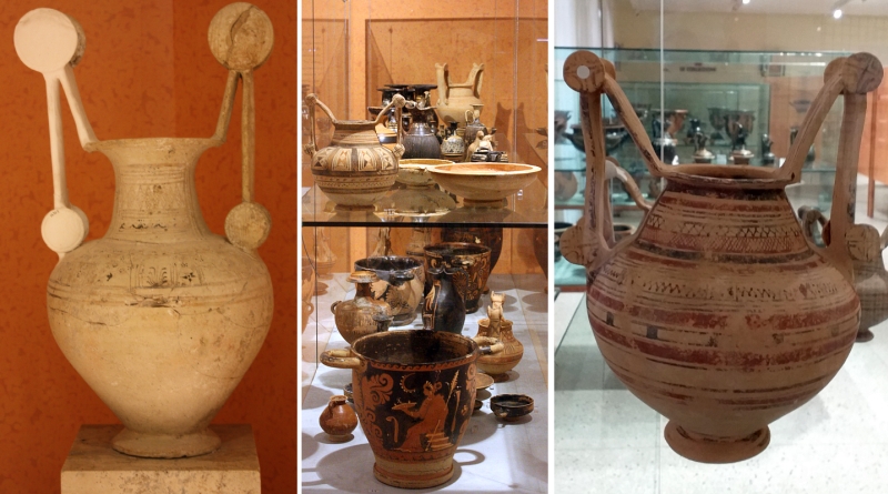 Brindisi. Museo Archeologico. Le trozzelle messapiche