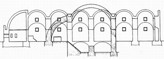 Basilica di San Leucio. Rilievo