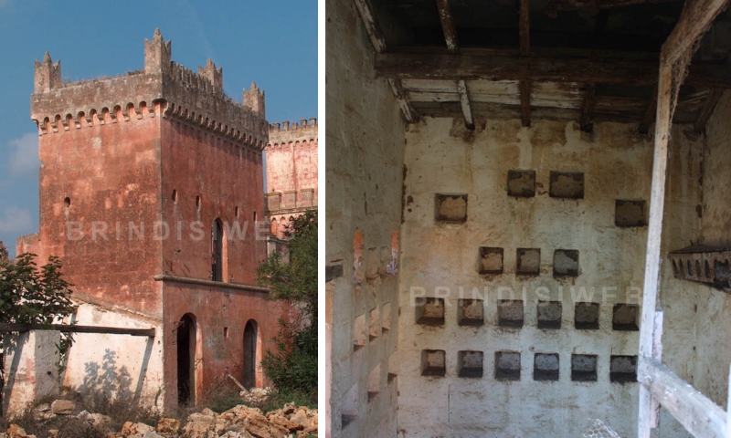 Brindisi. La torre colombaia della Villa Pignicedda