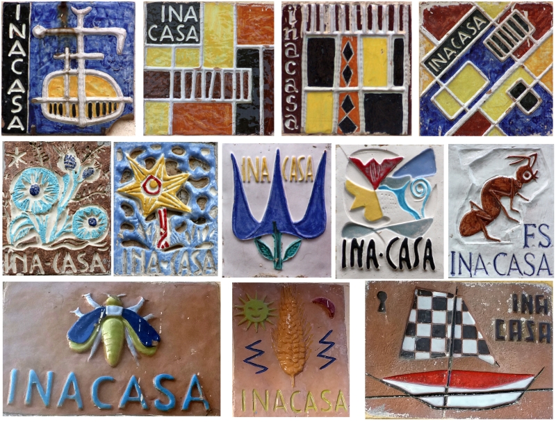 Campionatura di targhe INA-Casa di Brindisi - ph. G. Membola 2020