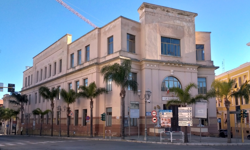 Brindisi, la sede del Liceo Ginnasio, oggi Scuola Media Virgilio