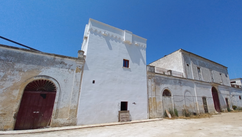 Brindisi. Masseria Masina con la torre rinascimentale