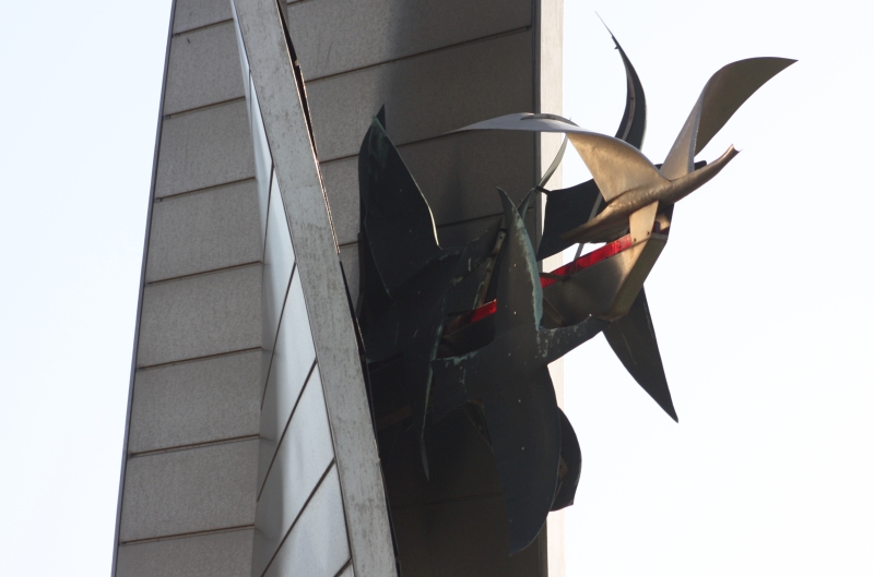 Marcello Avenali. Monumento alla memoria di Aldo Moro e dei Caduti di via Fani. Particolare