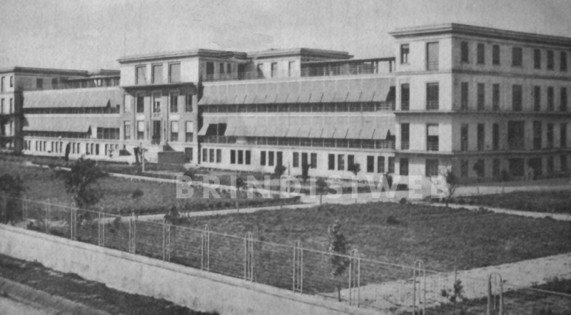Brindisi. Il sanatorio Cesare Braico appena completato