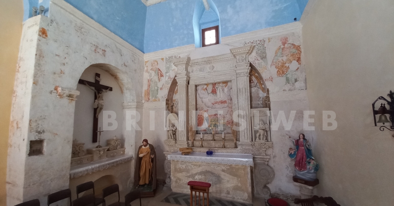 Tuturano. Chiesa della Madonna del Giardino. Interno