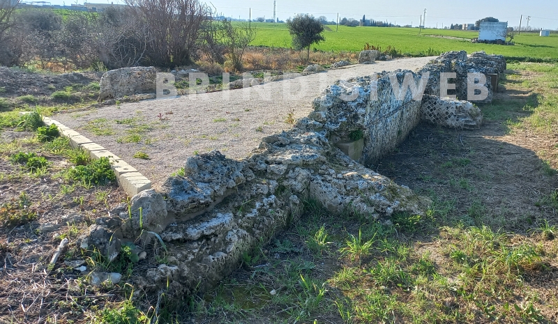Brindisi. Località Apani. Il viadotto sulla Via Appia-Traiana
