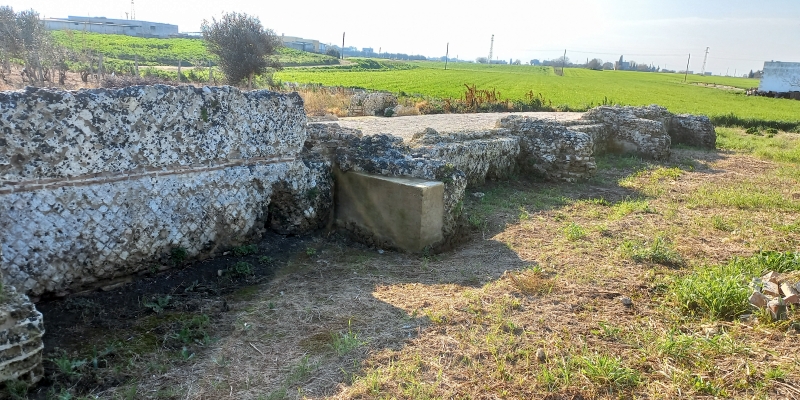 Brindisi. Località Apani. Il viadotto sulla Via Appia-Traiana