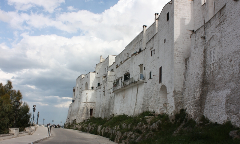 Ostuni. Le mura della città vecchia