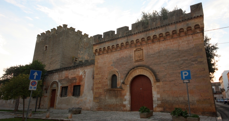 San Vito dei Normanni. Torre normanna del Castello Dentice di Frasso