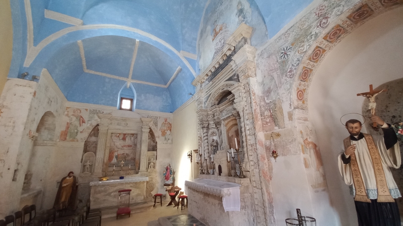 Tuturano. Chiesa della Madonna del Giardino. Interno