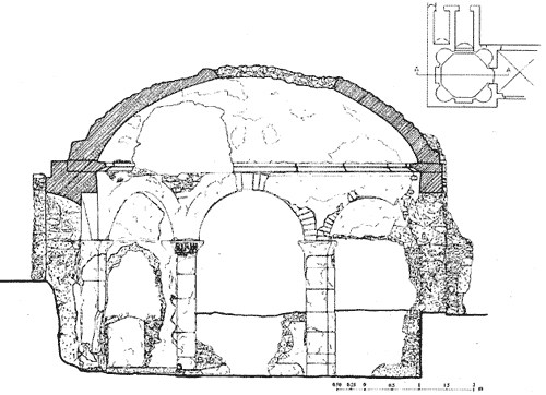 San Donaci. Sezione del Tempio di San Miserino(1)