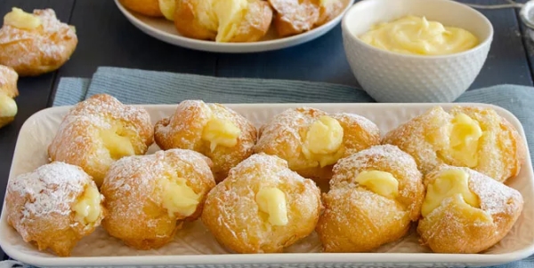 Bignè alla crema - ph ricetta.it