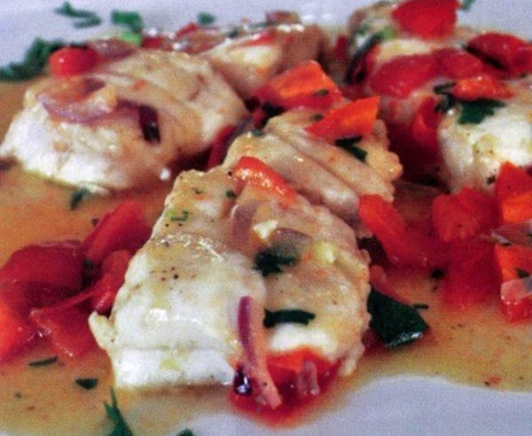 Tranci di dentice con pomodorini