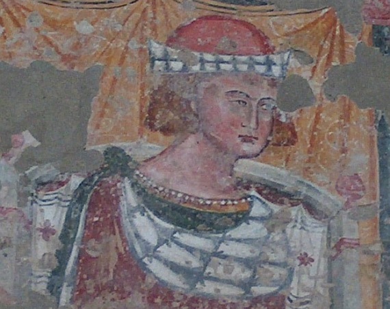 Brindisi, chiesa di san Paolo Eremita, affresco di epoca angioina