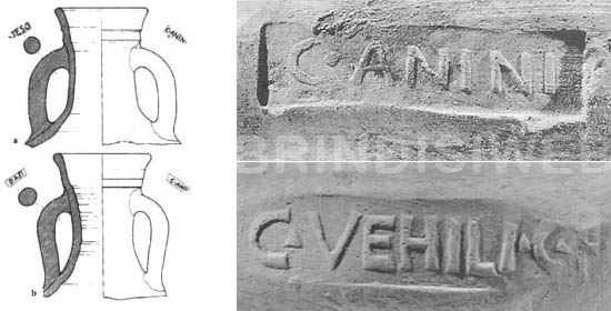 I bolli sulle anse delle anfore prodotte ad Apani (C. Aninius e C. Vehilius)(4)
