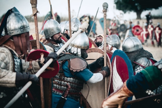 Rievocazione della battaglia dell’XI secolo fra Normanni e Bizantini - ph. Emanuele Franco(C)
