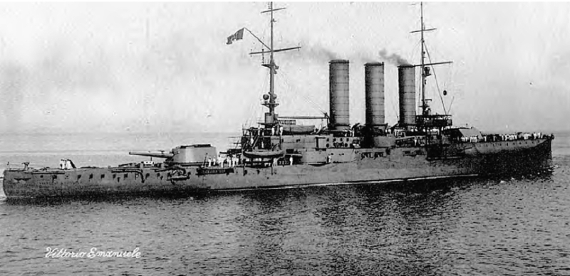 La nave corazzata Vittorio Emanuele
