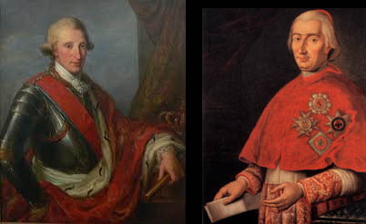 Ferdinando IV di Borbone e il cardinale Ruffo