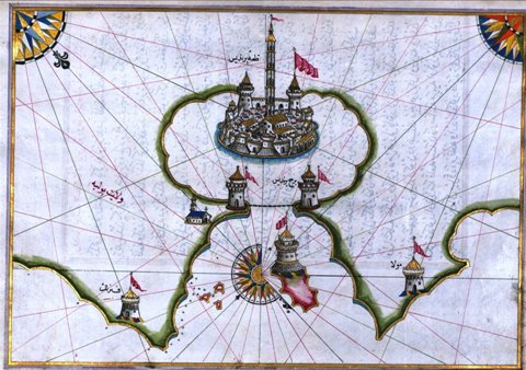 Mappa di Piris Reis - 1525