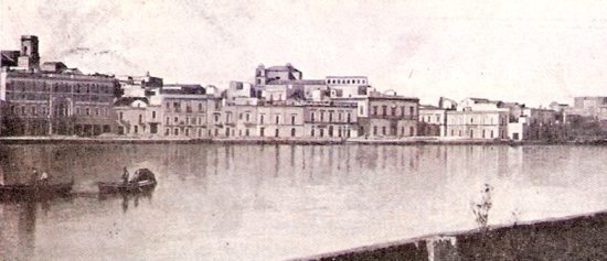 Il lungomare nel 1903