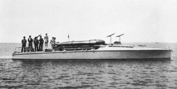 Il MAS 95 nel 1918 nella versione silurante (Fonte Ufficio Storico Marina Militare) MAS 95: uno dei tre della Beffa di Buccari nel gennaio 1918