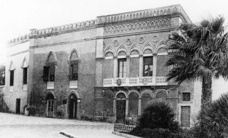 Palazzo Dionisi, foto d'epoca