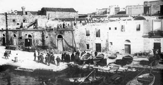 Quartiere Sciabiche: caseggiati alla vigila della demolizione - 1924