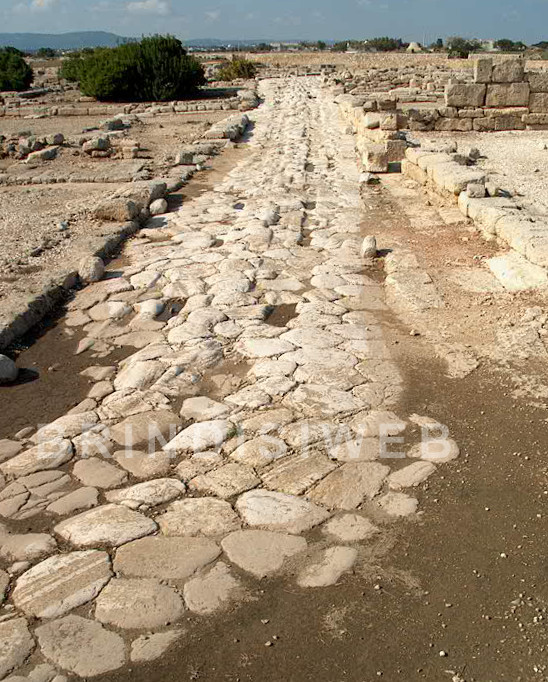 Egnazia, tratto della via Traiana