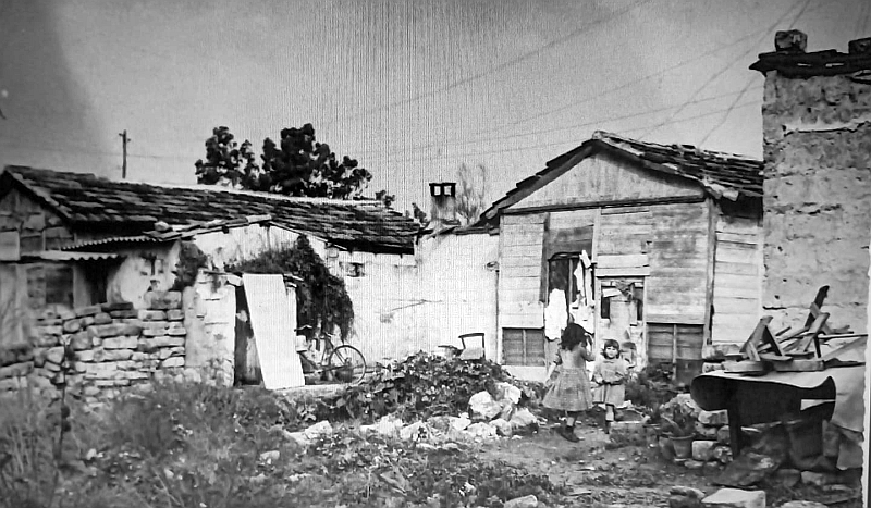 Le baracche della Corea nel 1956