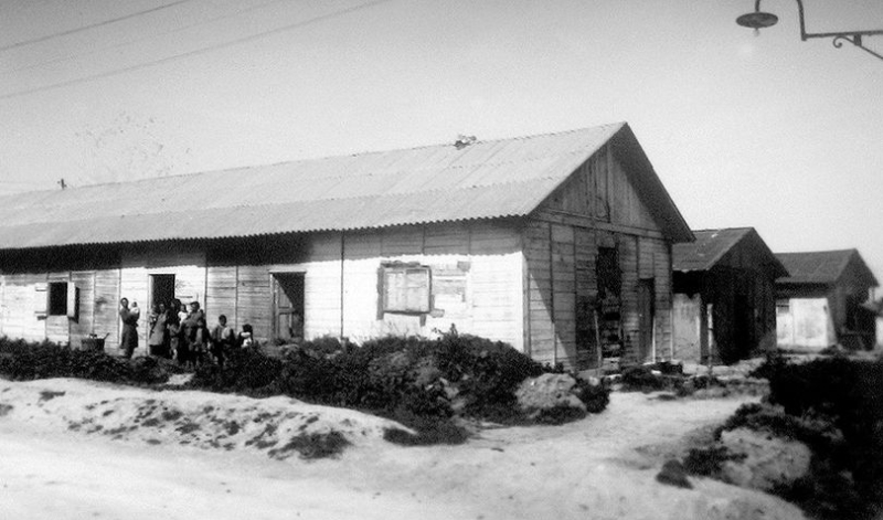 La baracche del rione Cappuccini