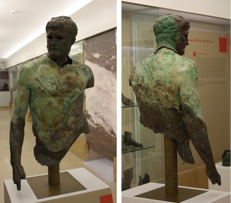 Brindisi, Museo Archeologico. Statua di Lucio Emilio Paolo