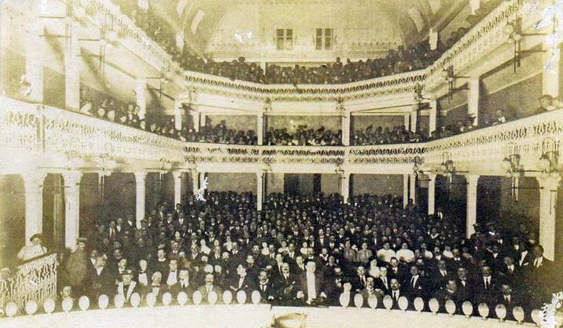 Il Cinema Mazari. Interno (ph. collezione Giancarlo Cafiero)