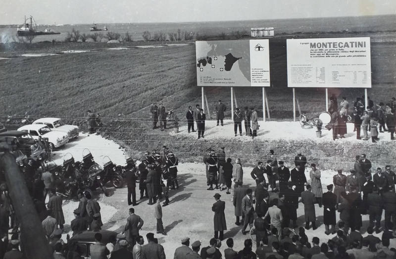Brindisi, 8 marzio 1959, area della cerimonia(1)