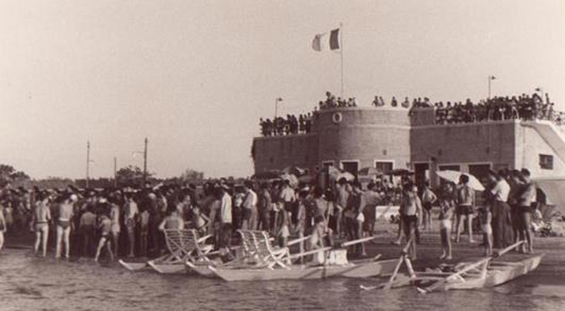 Giochi di ferragosto sulla spiaggia di Sant'Apollinare
