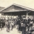 La piazza del Mercato Coperto inaugurato nel 1911